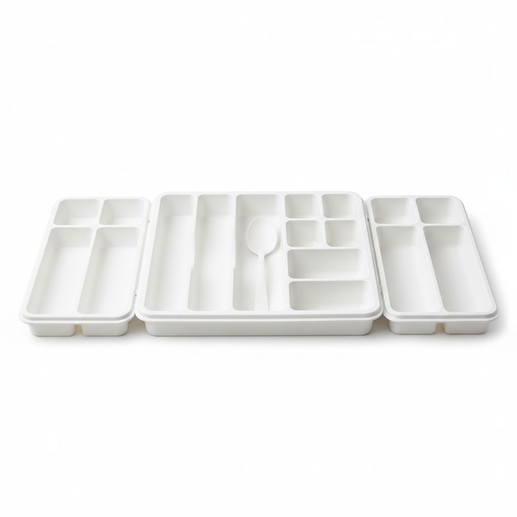Organizador de cubiertos extensible