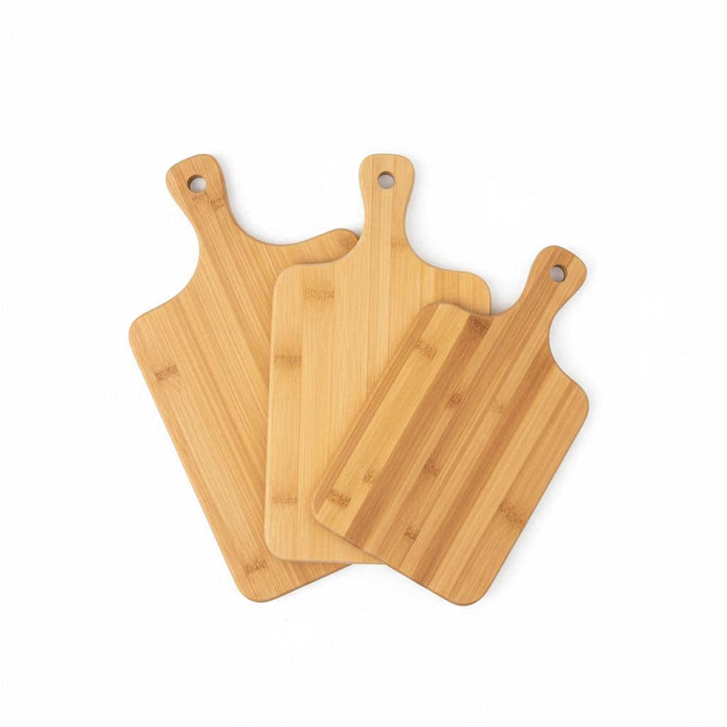 Set de 3 tablas de bambú
